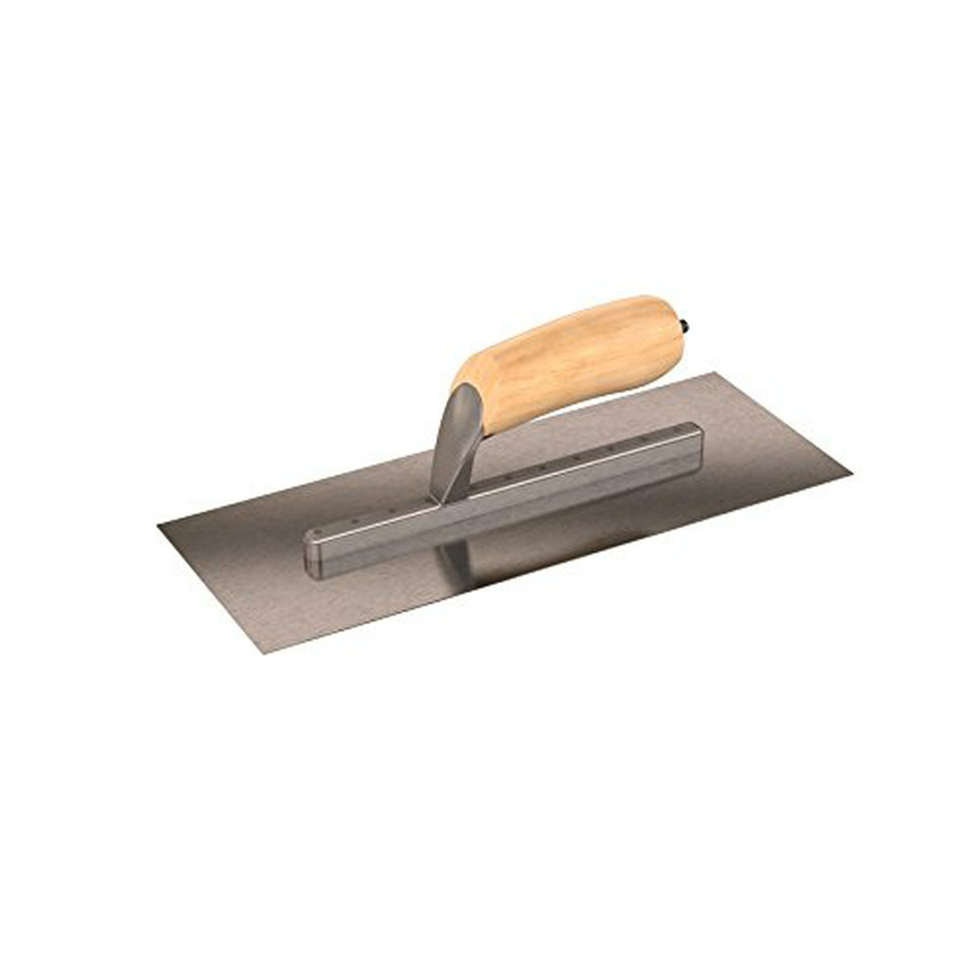 Wood Handle Long Shank Bon 83-213 Pro Plus Carbon Steel 13-Inch by 5-Inch Finishing Trowel Wood Handle Long Shank Bon 83-213 Pro Plus Carbon Steel 13-Inch by 5-Inch Finishing Trowel